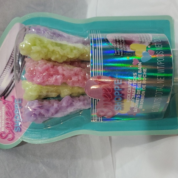 Rock Candy 6piece bath salt sticks new - Picture 2 of 8